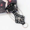 Scorpion with Rivets Leather Bracelet