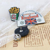 Football Match Brooch Pin Set