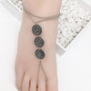 Three Circle Foot Chain