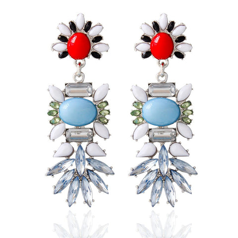 Edgy Shourouk Drop Earrings