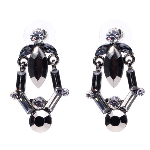 Glass Links Drop Earrings