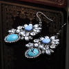 Marble Mornings Crystal Earrings