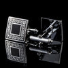 Square Edge Pattern Cufflinks