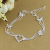 Vintage Antique Heart Anklet