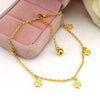 Little Hanging Flowers Anklet