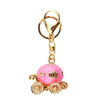 Pumpkin Carriage Keychain