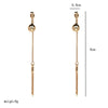 Chain Tassel Metal Earrings
