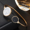 Two Circles Marble Bracelet