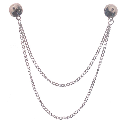Two Cones Collar Pin