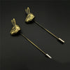 Rabbit Head Lapel Pin