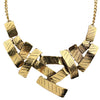 Abstract Bars Chain Necklace