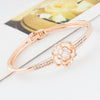 Opal Flowers Charm Bracelet