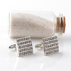 Square Shimmer Classic Cufflinks