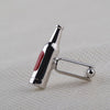 Wineglass Wine Bottle Cufflinks