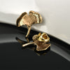 Apricot Leaf Brooch
