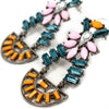 Geometric Rainbow Earrings