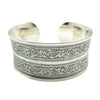 Antique Silver Carved Bracelet