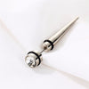 Punk Steel Stud Earrings