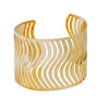 Waves Design Cuff Bracelet