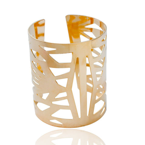 Abstract Hollow Pattern Cuff