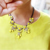 Falling Flowers Necklace