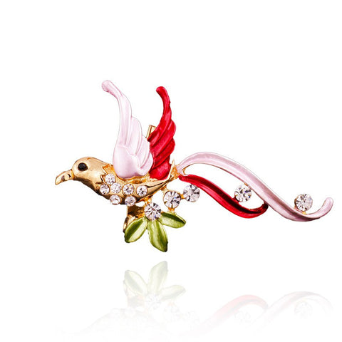 Flying Bird Brooch