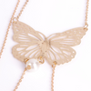 Butterfly & Beaded Body Necklace