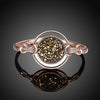 Crystal Ball Bangle Bracelet