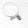 DOG HAIR COMPLETES THE OUTFIT Adjustable Bangle Bracelet
