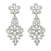 Cluster Flowers Dangle Earrings