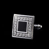 Square Edge Pattern Cufflinks