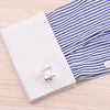 Square Checks Cufflinks