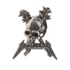 Metallica Damage Inc. Skull Collar/Lapel Pin Brooch