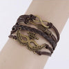 Vintage Mask Infinity Bracelet