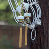 Summer Shimmer Tassel Danglers