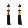 Triangle Tassel Earrings