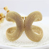 Touching Circles Cuff Bracelet