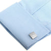 Corner Engraved Laser Cufflinks