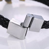 Final Fantasy Wolf Symbol Leather Bracelet