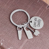 LOVE YOU DADDY Repair Tools Charms Keychain