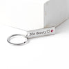 HIS BEAUTY HER BEAST Couple Keychain