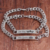 HIS QUEEN Couple Bracelet