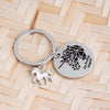I AM MAGICAL UNICORN Double Charms Keychain
