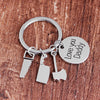 LOVE YOU DADDY Repair Tools Charms Keychain