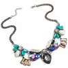 Abstract Crystals Necklace