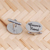 Groom's Friend Wedding Cufflinks