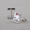 I Love My Dad Square Cufflinks