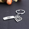Naruto Logo Key Chain