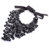 Vintage Beaded Lace Necklace