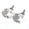 Table Tennis Shape Cufflinks